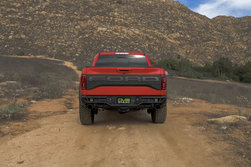 DV8 Offroad 2017-2020 Ford F-150 Raptor Tube Rear Bumper - Side View