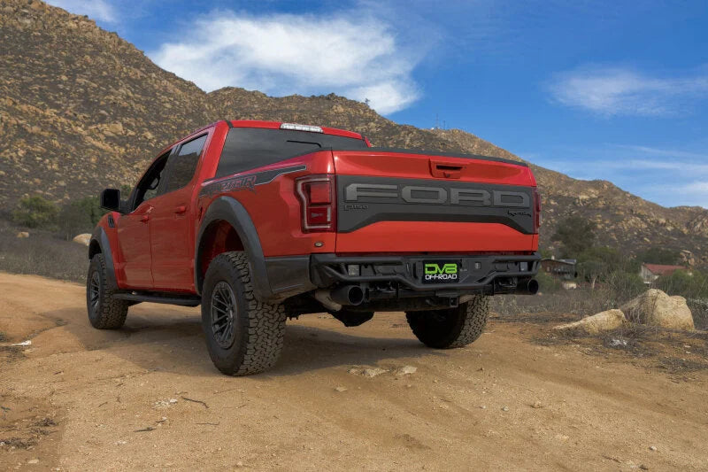DV8 Offroad 2017-2020 Ford F-150 Raptor Tube Rear Bumper - Installation View