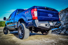Load image into Gallery viewer, DV8 Offroad 2017+ Ford F-250/350/450 Rear Bumper - Installation View