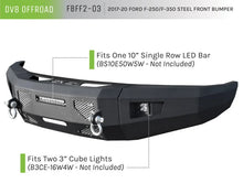 Load image into Gallery viewer, DV8 Offroad 2017+ Ford F-250/F-350/F-450 Front Bumper - Additional View 6