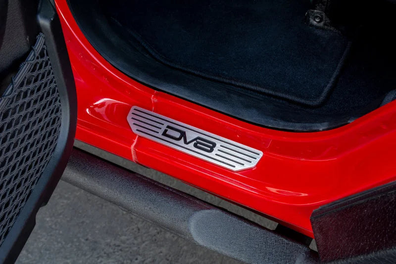 DV8 Offroad 2018-2019 Jeep Gladiator JL 2 Door Front Sill Plates - Installation View