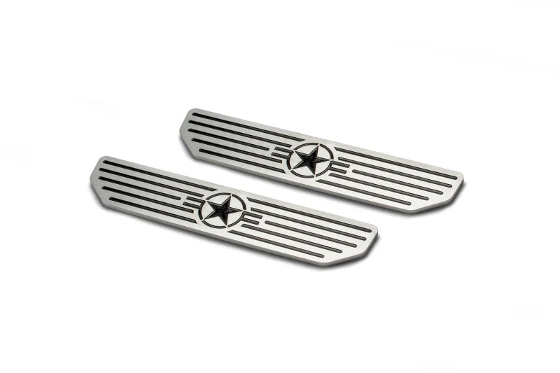 DV8 Offroad 2018-2019 Jeep Gladiator JL Front Sill Plates - Main Product View