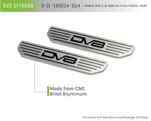 Load image into Gallery viewer, DV8 Offroad 2018-2019 Jeep Gladiator JL Rear Sill Plates - Additional View 6