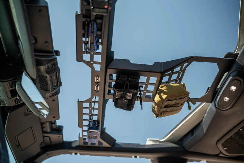 DV8 Offroad 2018-2025 Jeep Wrangler & Gladiator Overhead Molle Panel - Additional View 6