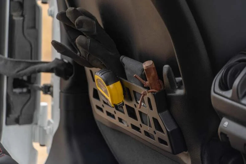 DV8 Offroad 2018-2025 Jeep Wrangler JL JLU Gladiator JT DV8 Offroad Seat Back Molle Pockets - Additional View 15