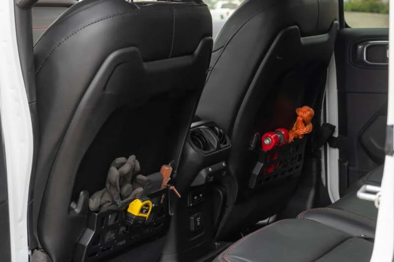 DV8 Offroad 2018-2025 Jeep Wrangler JL JLU Gladiator JT DV8 Offroad Seat Back Molle Pockets - Additional View 18
