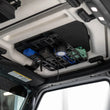 Load image into Gallery viewer, DV8 Offroad 2018-2025 Jeep Wrangler JL Roof Mount for 15In x 12In Molle Panel - Back View