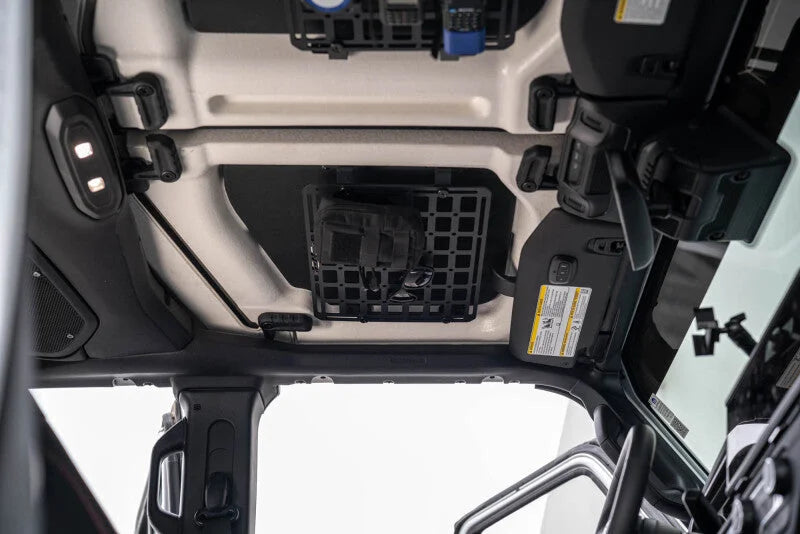 DV8 Offroad 2018-2025 Jeep Wrangler JL Roof Mount for 15In x 12In Molle Panel - Additional View 11