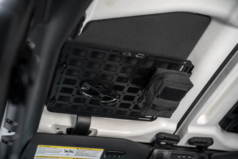 DV8 Offroad 2018-2025 Jeep Wrangler JL Roof Mount for 15In x 12In Molle Panel - Additional View 12