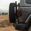 Load image into Gallery viewer, DV8 Offroad 2018-2025 Jeep Wrangler JL Tailgate Reinforcement Molle Panel - Back View