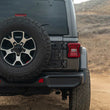 Load image into Gallery viewer, DV8 Offroad 2018-2025 Jeep Wrangler JL Tailgate Reinforcement Molle Panel - Installation View