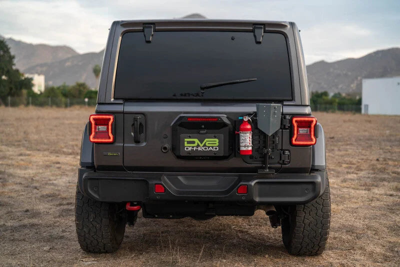 DV8 Offroad 2018-2025 Jeep Wrangler JL Tailgate Reinforcement Molle Panel - Additional View 16