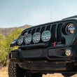 Load image into Gallery viewer, DV8 Offroad 2018-2025 Wrangler JL Push Bar for Mopar Rubicon Steel Bumper - Installation View