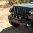 Load image into Gallery viewer, DV8 Offroad 2018-2025 Wrangler JL Push Bar for Mopar Rubicon Steel Bumper - Additional View 6