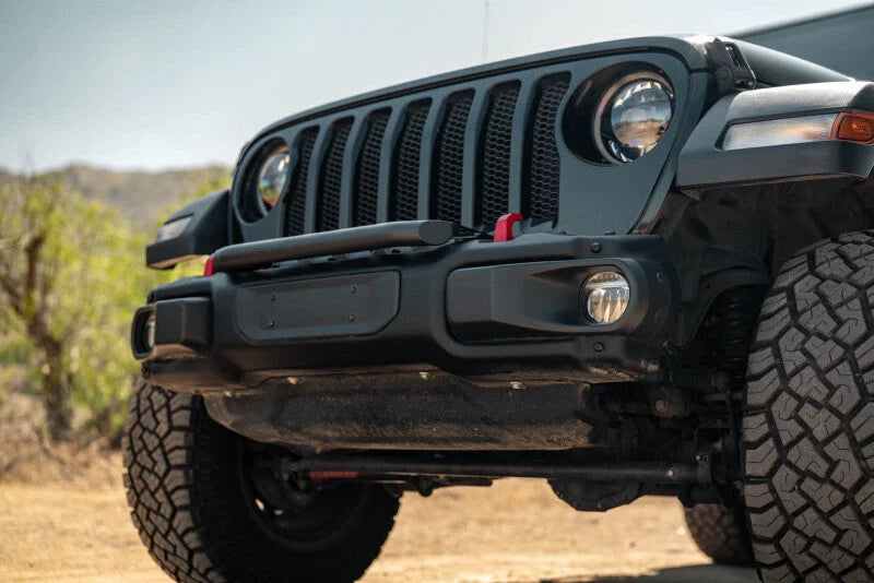 DV8 Offroad 2018-2025 Wrangler JL Push Bar for Mopar Rubicon Steel Bumper - Additional View 14