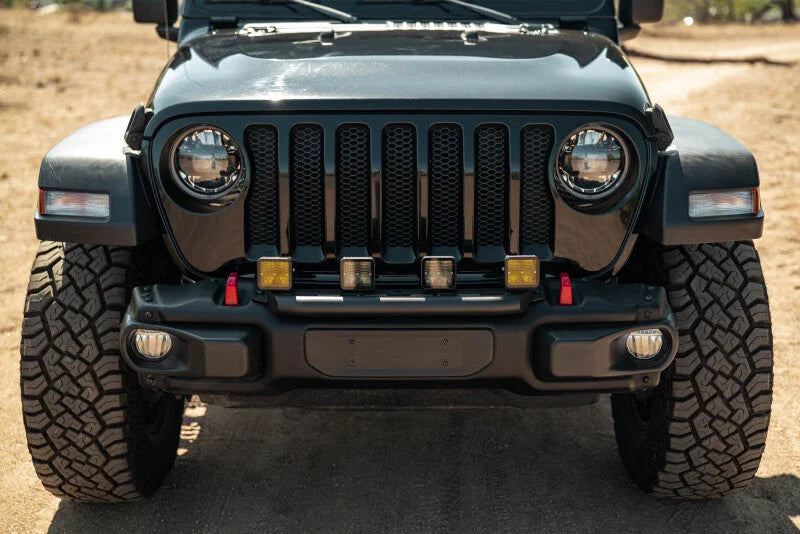 DV8 Offroad 2018-2025 Wrangler JL Push Bar for Mopar Rubicon Steel Bumper - Additional View 15
