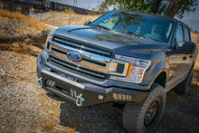 Load image into Gallery viewer, DV8 Offroad 2018+ Ford F-150 Front Bumper w/ Light Holes - Installation View