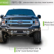 Load image into Gallery viewer, DV8 Offroad 2018+ Ford F-150 Front Bumper w/ Light Holes - Additional View 9