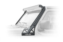 Load image into Gallery viewer, DV8 Offroad 2018+ JL/Gladiator Picatinny Rail A-Pillar Pod LED Light Mount - Installation View