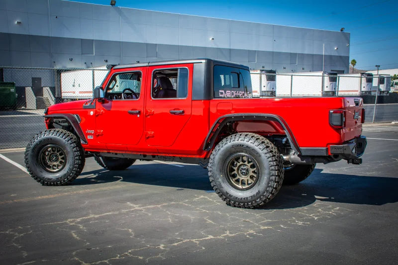 DV8 Offroad 2018+ Jeep Gladiator Rear Bumper - Back View