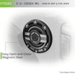 Load image into Gallery viewer, DV8 Offroad 2018+ Jeep JL Aluminum Fuel Door for 20-Pres Wrangler - Additional View 6