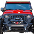 Load image into Gallery viewer, DV8 Offroad 2018+ Jeep JL/ Gladiator Angry Grill - Main Product View