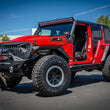 Load image into Gallery viewer, DV8 Offroad 2018+ Jeep JL/ Gladiator Angry Grill - Installation View