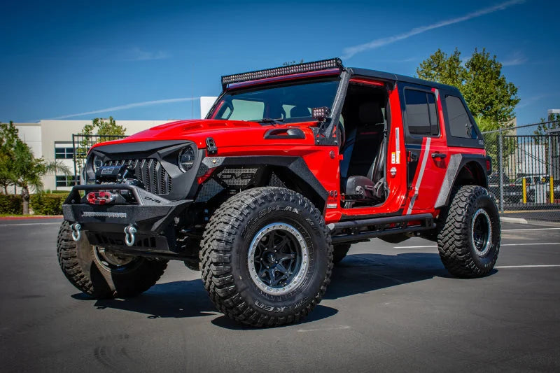 DV8 Offroad 2018+ Jeep JL/ Gladiator Angry Grill - Installation View