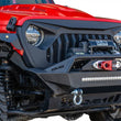 Load image into Gallery viewer, DV8 Offroad 2018+ Jeep JL/ Gladiator Angry Grill - Additional View 5