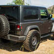 Load image into Gallery viewer, DV8 Offroad 2018+ Jeep Wrangler JL 2-Door Bolt-On OE Plus Side Steps - Back View