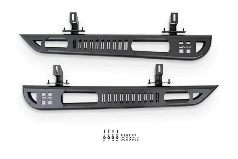 DV8 Offroad 2018+ Jeep Wrangler JL 2-Door Bolt-On OE Plus Side Steps - Additional View 10