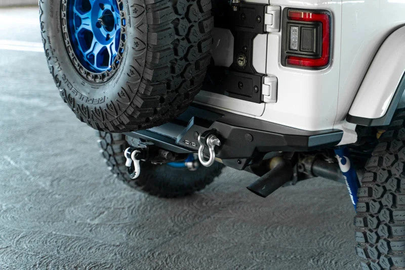 DV8 Offroad 2018 Jeep Wrangler JL FS-15 Series Rear Bumper - Back View
