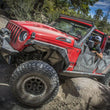 Load image into Gallery viewer, DV8 Offroad 2018+ Jeep Wrangler JL Front Inner Fenders - Black - Side View