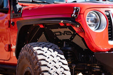 Load image into Gallery viewer, DV8 Offroad 2018+ Jeep Wrangler JL Front Inner Fenders - Black - Additional View 9