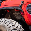Load image into Gallery viewer, DV8 Offroad 2018+ Jeep Wrangler JL Front Inner Fenders - Black - Additional View 10