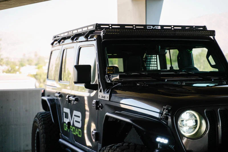 DV8 Offroad 2018+ Jeep Wrangler JL Light Bar Mount - Additional View 11