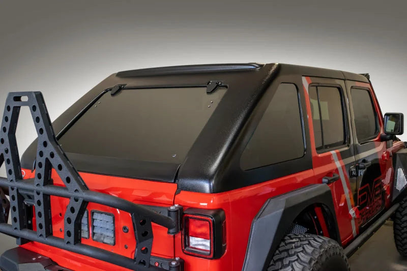 DV8 Offroad 2018+ Jeep Wrangler JL Razor Series Fastback Hard Top - Side View