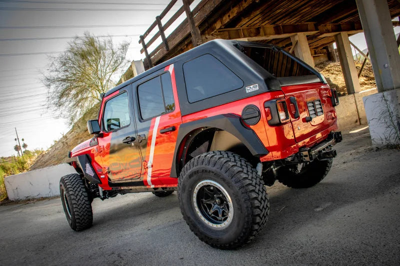 DV8 Offroad 2018+ Jeep Wrangler JL Unlimited Fastback Hard Top - Side View