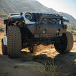 Load image into Gallery viewer, DV8 Offroad 2018+ Jeep Wrangler JL/Gladiator JT Front Differential Skid Plate - Installation View