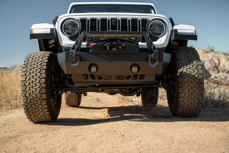 DV8 Offroad 2018+ Jeep Wrangler JL/Gladiator JT Front Differential Skid Plate - Additional View 5