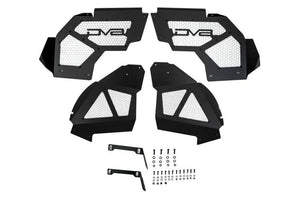 DV8 Offroad 2018+ Jeep Wrangler JL/Gladiator JT Front Inner Fenders - Main Product View