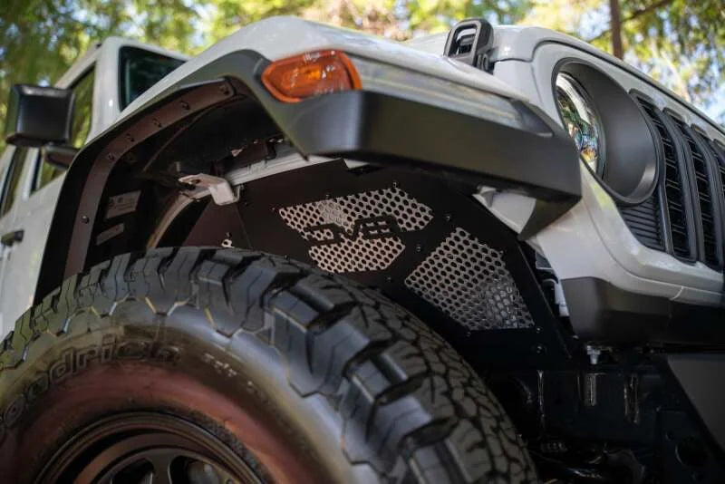 DV8 Offroad 2018+ Jeep Wrangler JL/Gladiator JT Front Inner Fenders - Side View