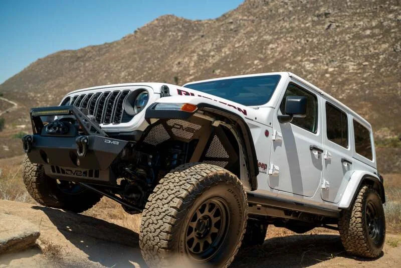 DV8 Offroad 2018+ Jeep Wrangler JL/Gladiator JT Front Inner Fenders - Additional View 12