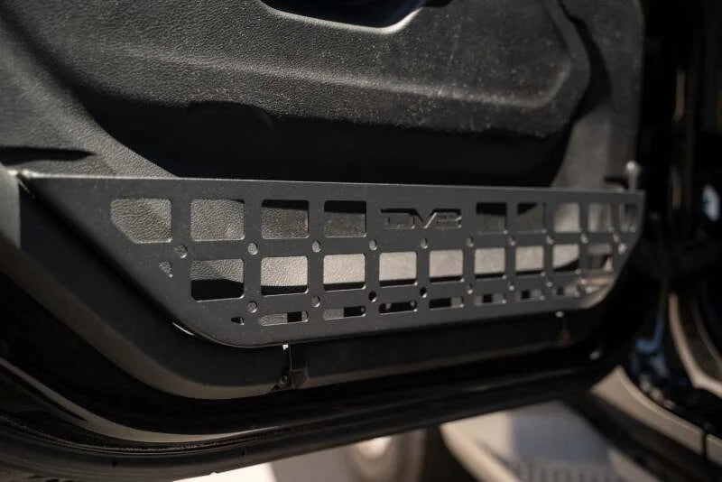 DV8 Offroad 2018+ Jeep Wrangler JL/Gladiator JT Slim Front Door Molle Pockets - Main Product View