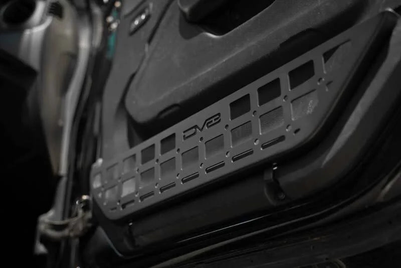 DV8 Offroad 2018+ Jeep Wrangler JL/Gladiator JT Slim Front Door Molle Pockets - Back View