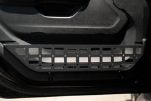 Load image into Gallery viewer, DV8 Offroad 2018+ Jeep Wrangler JL/Gladiator JT Slim Front Door Molle Pockets - Installation View