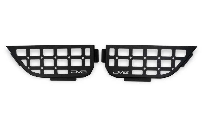 DV8 Offroad 2018+ Jeep Wrangler JL/Gladiator JT Slim Rear Door Molle Pockets - Side View