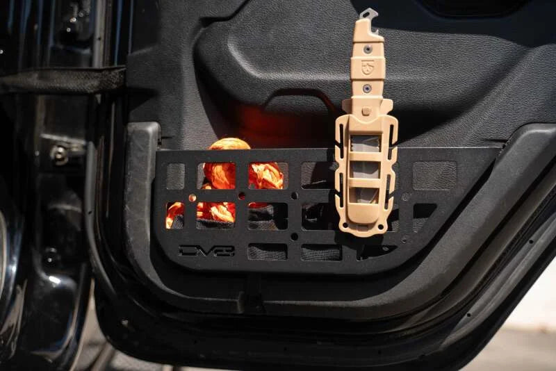 DV8 Offroad 2018+ Jeep Wrangler JL/Gladiator JT Slim Rear Door Molle Pockets - Additional View 14