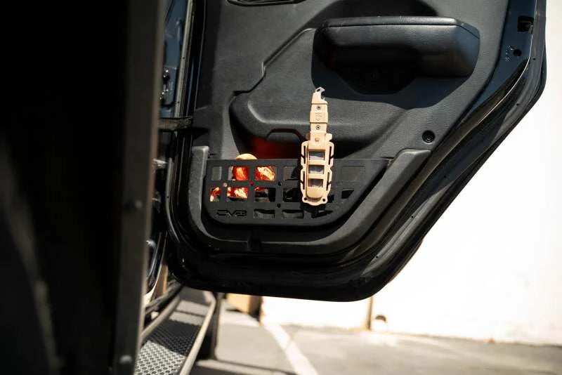 DV8 Offroad 2018+ Jeep Wrangler JL/Gladiator JT Slim Rear Door Molle Pockets - Additional View 15