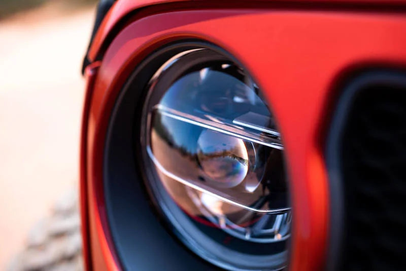 DV8 Offroad 2018+ Jeep Wrangler JL/Gladiator LED Projector Headlights - Additional View 5